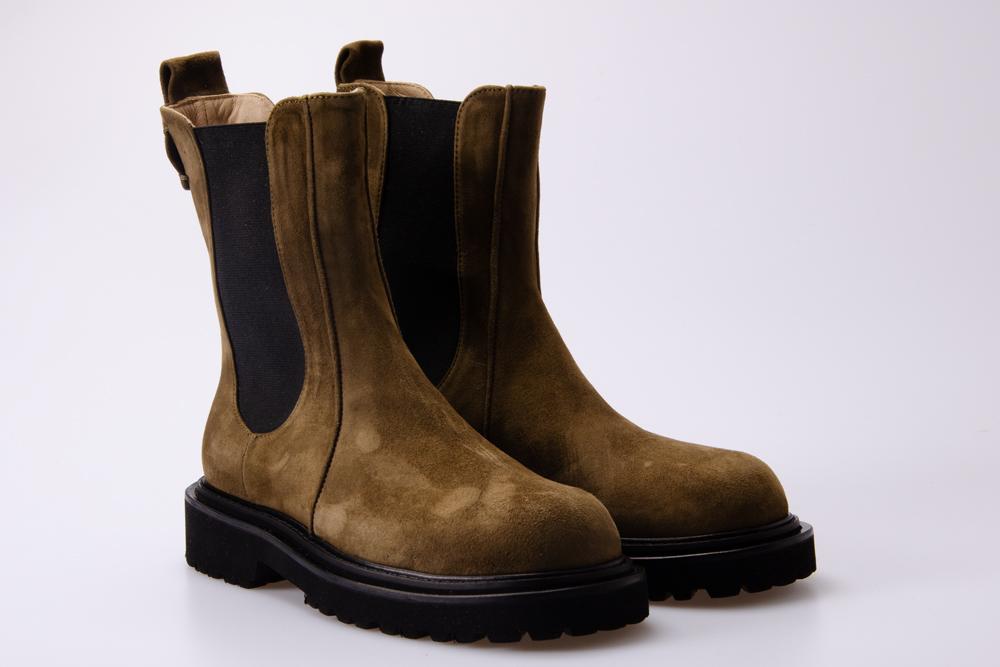 POMME D'OR Donna Stivaletto 2272 CAMOSCIO MILITARY 