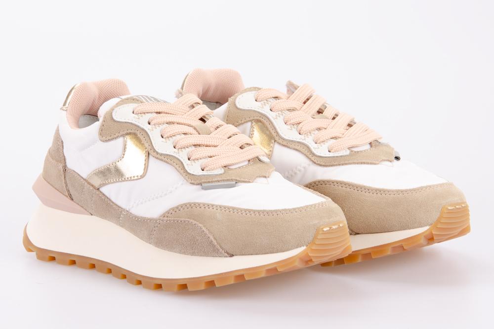 VOILE BLANCHE Donna Sneaker 8292.24.2E42 LIGHT BEIGE - WHITE 