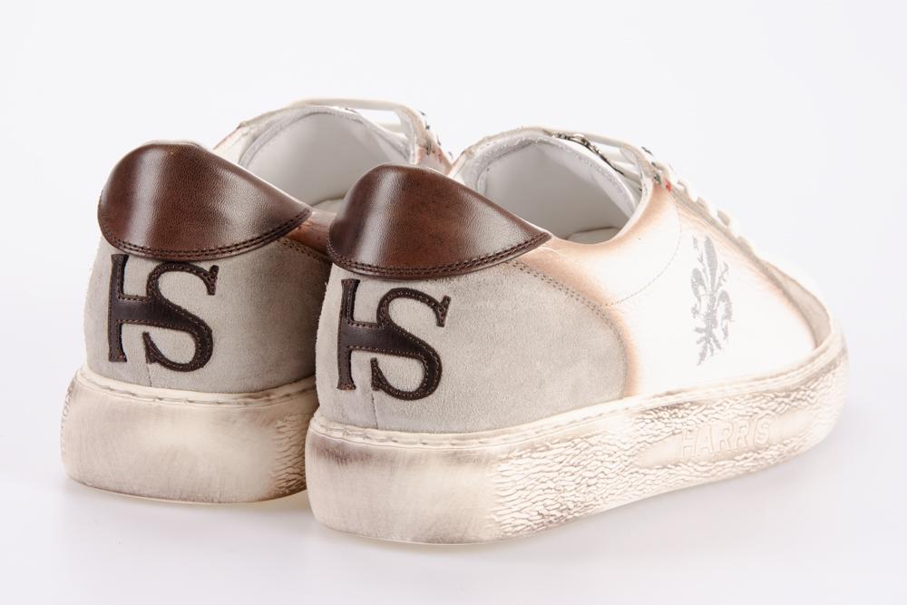 HARRIS Uomo Sneaker MONACO/2 BIANCO SFUM 